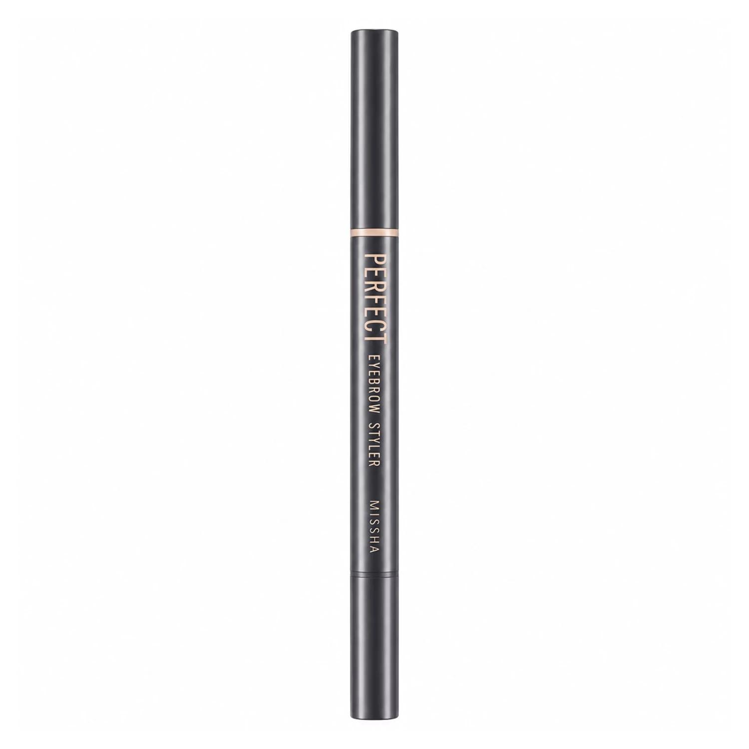 COS MISSHA Lápiz PARA Cejas PERFECT EYEBROW STYLER #GRAY BROWN - Imagen 2