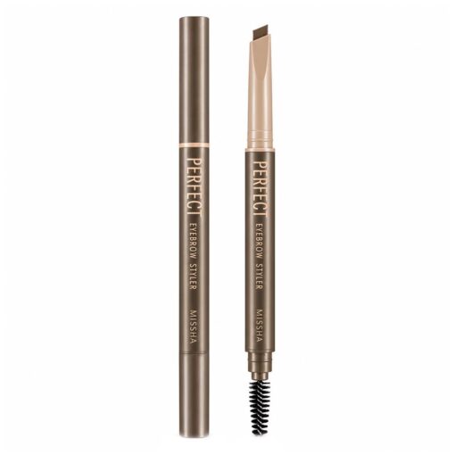 COS MISSHA Lápiz PARA Cejas PERFECT EYEBROW STYLER #LIGHT BROWN