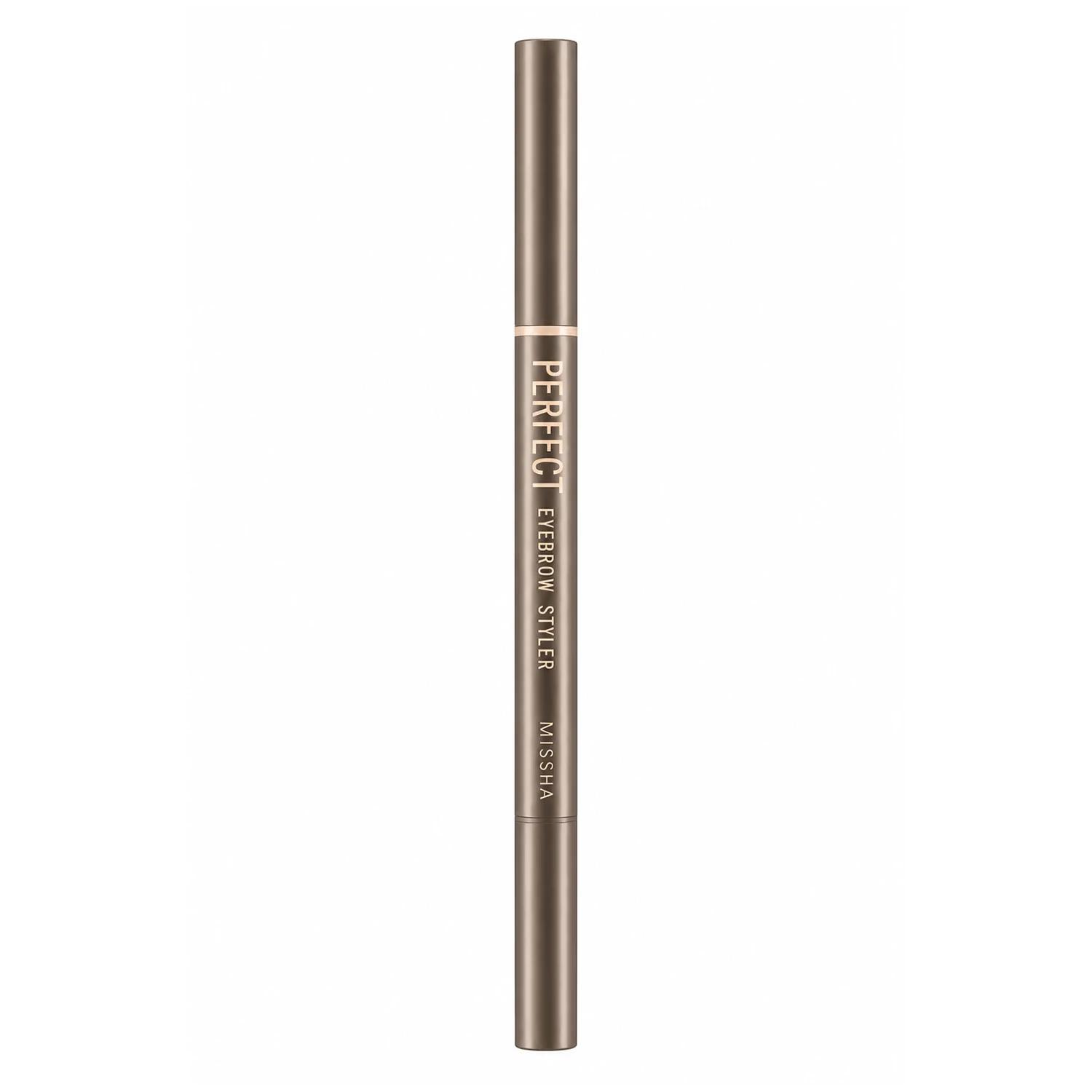COS MISSHA Lápiz PARA Cejas PERFECT EYEBROW STYLER #LIGHT BROWN - Imagen 2