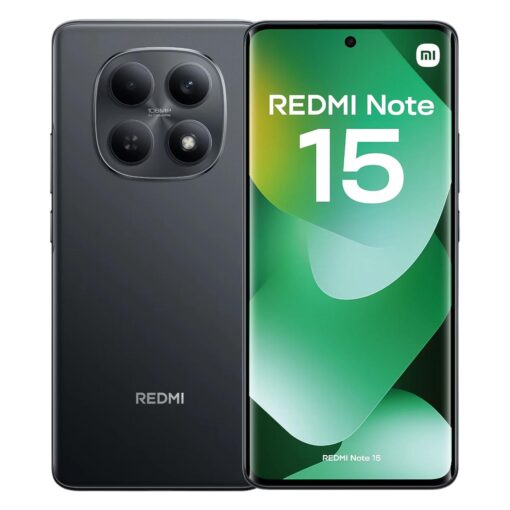 Smartphone XIAOMI REDMI NOTE 15 4G DS/128GB/6 6.77" BLACK GLOBAL NFC BR L.P
