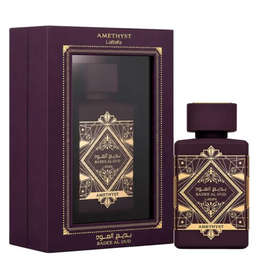 Perfume Lattafa Badee Al Oul Amethyst Eau De Parfum Unisex 100ml - (sello Antiguo)