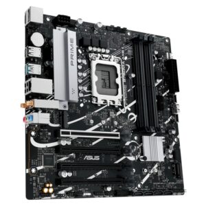 Placa Madre ASUS Prime B760M-A WIFI II DDR5 Socket LGA 1700 Chipset Intel B760 Micro ATX - Imagen 3