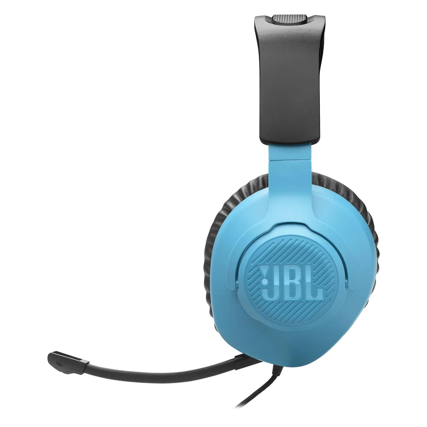 Headset Gamer JBL Quantum 100N 3.5mm - Azul e Vermelho - Imagen 3