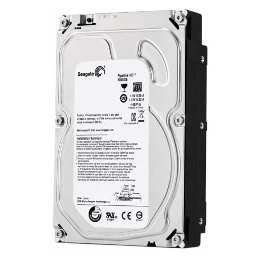 Alternative view of HD Seagate Pipeline Pull 2TB 3.5" SATA 3 5900 RPM - ST2000VM002