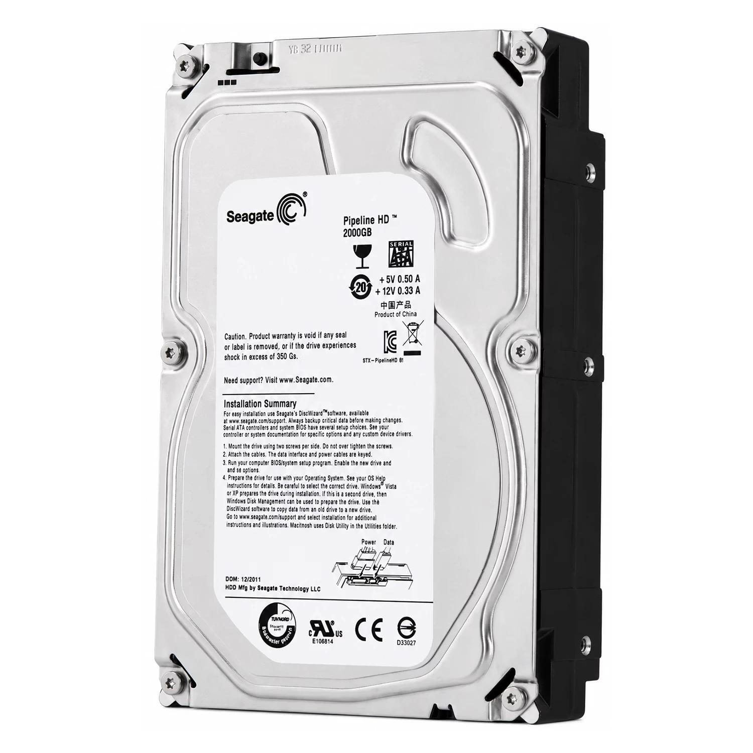 HD Seagate Pipeline Pull 2TB 3.5" SATA 3 5900 RPM - ST2000VM002 - Imagen 2