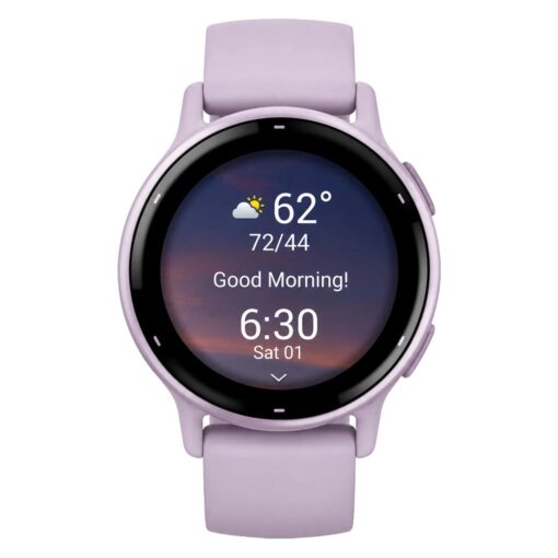 Alternative view of Smartwatch Garmin Vívoactive 5 010-02863-00 - Violeta