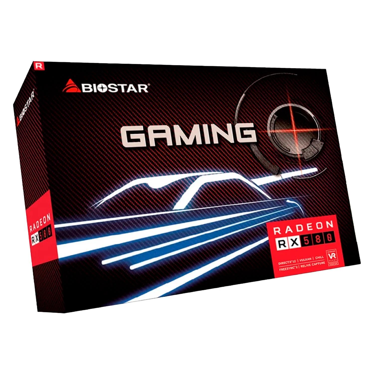 Placa De Video Biostar AMD Radeon RX-580 8GB GDDR5 - VA5815RF82 - Imagen 4