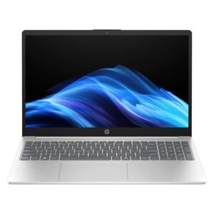 Notebook HP Laptop AI Intel Core Ultra 5-225U 8GB RAM 256GB SSD Tela 15.6" Full HD Windows 11 Inglês Prata - 15T-FD200