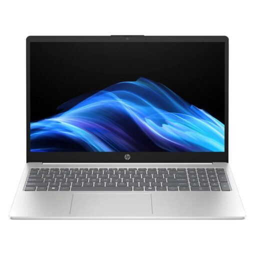 Notebook HP Laptop AI Intel Core Ultra 5-225U 8GB RAM 256GB SSD Tela 15.6" Full HD Windows 11 Inglês Prata - 15T-FD200