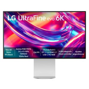 Monitor LG UltraFine Evo 32U990A 32" Ultra HD 60Hz HDMI USB-C - Plata