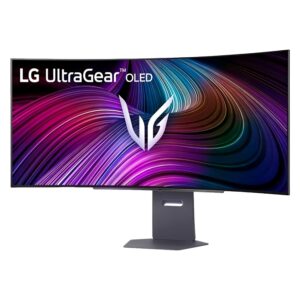 Monitor Gamer LG Ultragear 45GX90SA 45" WUHD 240Hz Curvo OLED - Negro - Imagen 3