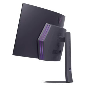 Monitor Gamer LG Ultragear 45GX90SA 45" WUHD 240Hz Curvo OLED - Negro - Imagen 4