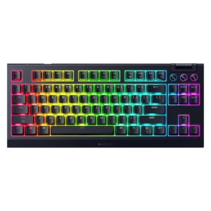Teclado Gamer Razer BlackWidow V4 Tenkeyless HyperSpeed RZ03-05480200-R3U1 RGB Inalámbrico - Negro