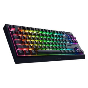 Teclado Gamer Razer BlackWidow V4 Tenkeyless HyperSpeed RZ03-05480200-R3U1 RGB Inalámbrico - Negro - Imagen 2