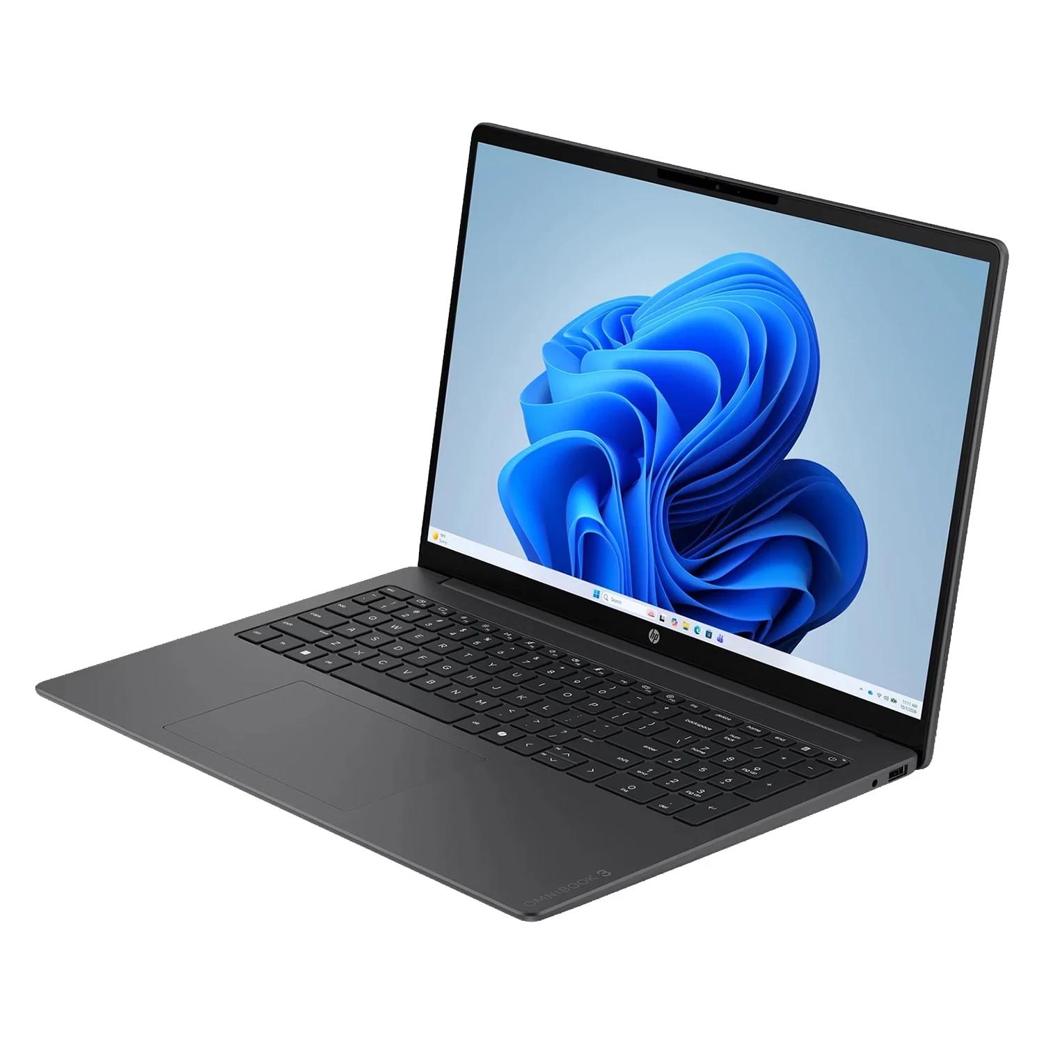 Notebook HP OmniBook 3 Intel Core Ultra 5-225U 8GB RAM 512GB SSD Pantalla 15.6" Full HD Windows 11 Inglés Gris - 16-BU0150WM - Imagen 2