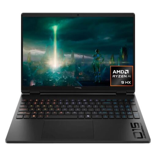 Notebook Gamer HP HyperX OMEN AMD Ryzen 9-8940HX RTX 5070 16GB RAM 1TB SSD Pantalla 15.3" WQXGA Windows 11 Inglés Negro - 15-GB0090WM
