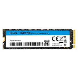 SSD M.2 Lexar NM610 Pro 500GB NVMe PCIe 3.0 - LNM610P500G-RNNNG