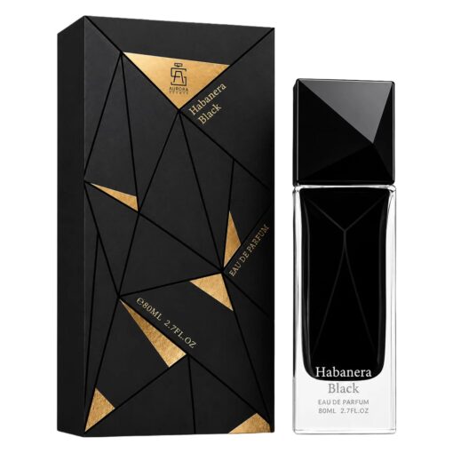Perfume Aurora Scents Habanera Black Eau De Parfum Masculino 80ml