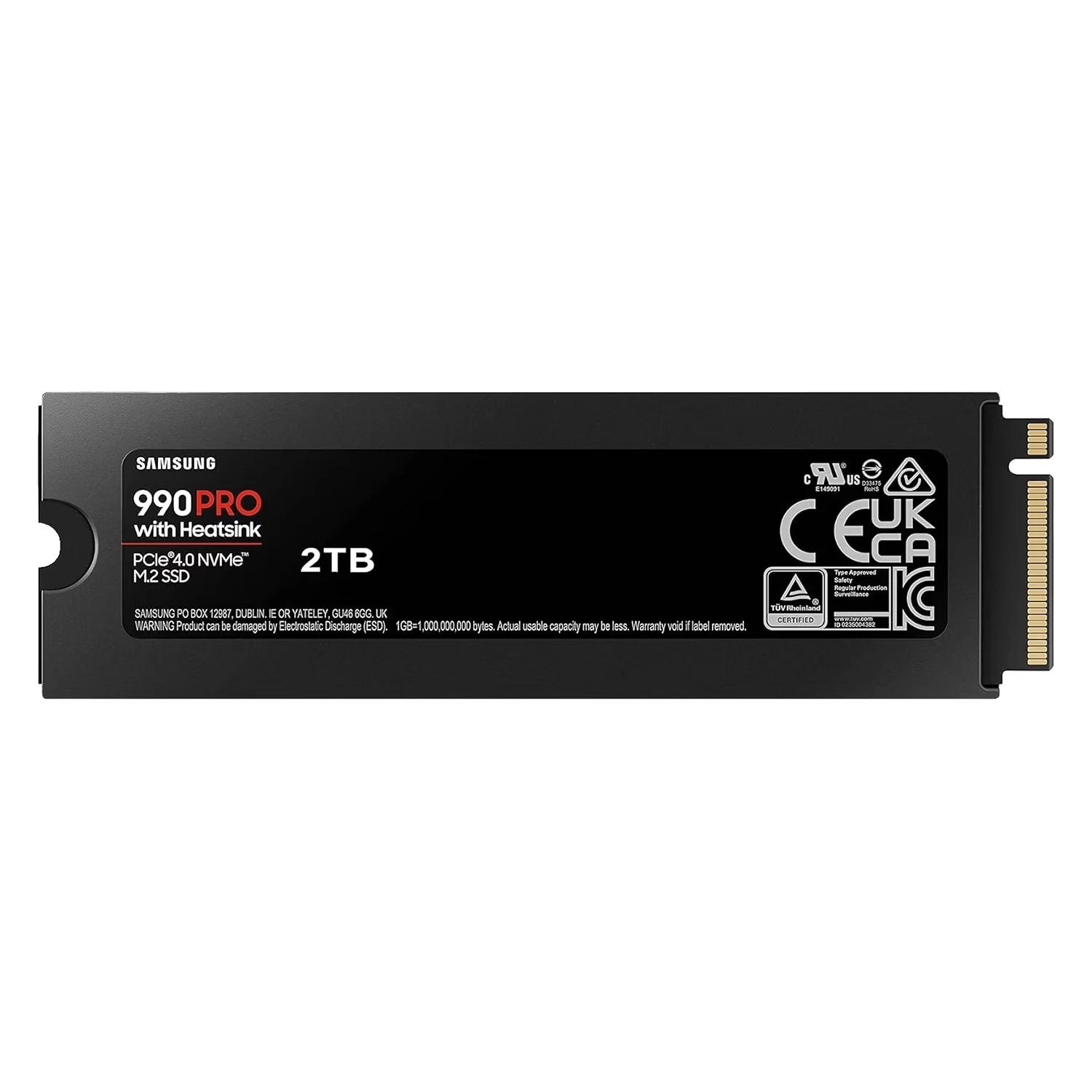 HD SSD M.2 GEN4 NVME 2TB SAMSUNG 990 PRO V9P2T0CW C/DISSIP. - Imagen 3
