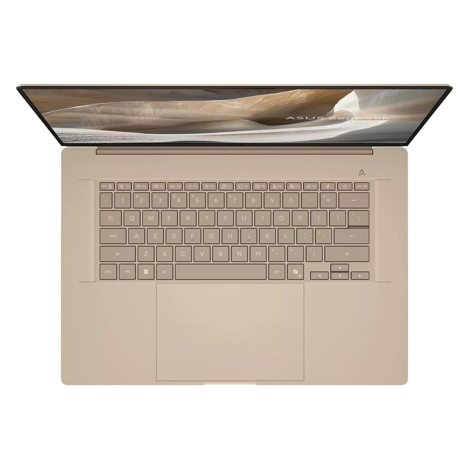 Notebook ASUS Zenbook A16 Snapdragon X2 Xtreme 48GB RAM 512GB SSD Tela 16" 2K OLED Touch Windows 11 Inglês Bege - UX3607OA - Imagen 3