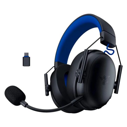 Headset Gamer Razer Blackshark V3 X Hyperspeed RZ04-05420400-R3UA Wireless Para PS5 - Negro