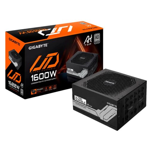 Fonte Gigabyte GP-UD1600PM ATX 1600W 80 Platinum Full Modular - Negro