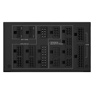 Fonte Gigabyte GP-UD1600PM ATX 1600W 80 Platinum Full Modular - Negro - Imagen 4