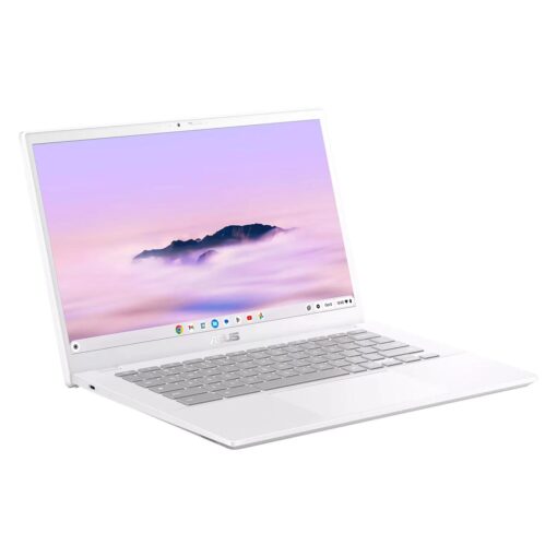 Alternative view of Notebook ASUS Chromebook Pplus Intel Core i3-1315U 8GB RAM 128GB UFS Pantalla 14" Full HD Touch ChromeOS Inglés Blanco - CX3402CVA-WS388T