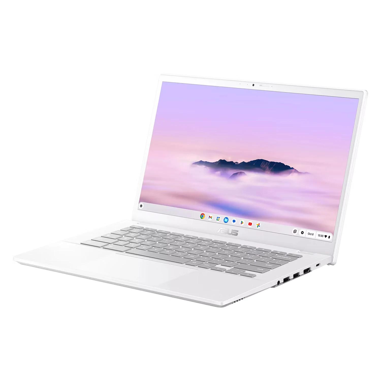 Notebook ASUS Chromebook Pplus Intel Core i3-1315U 8GB RAM 128GB UFS Pantalla 14" Full HD Touch ChromeOS Inglés Blanco - CX3402CVA-WS388T - Imagen 3