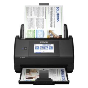 Scanner Epson WorkForce ES-580W 600DPI 35PPM USB Bivolt - Preto - Imagen 3