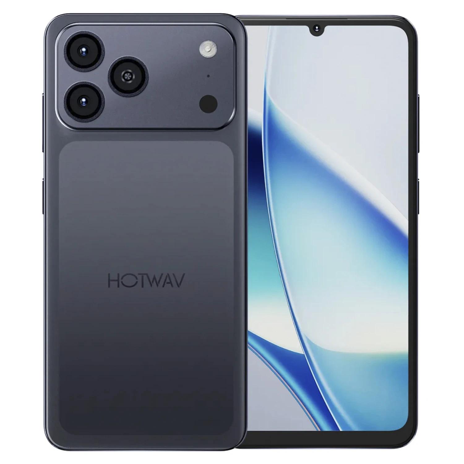 Smartphone Hotwav A17 Pro Max Global 64GB 3GB RAM Dual SIM Tela 6.75" - Preto