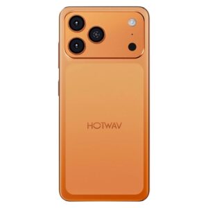 Smartphone Hotwav A17 Pro Max Global 64GB 3GB RAM Dual SIM Pantalla 6.75" - Naranja - Imagen 3
