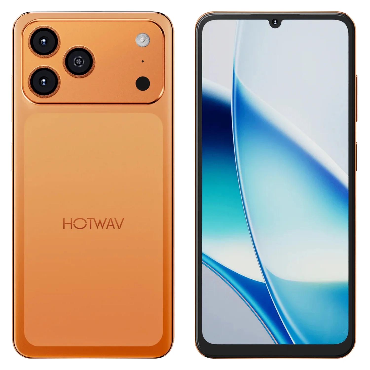 Smartphone Hotwav A17 Pro Max Global 64GB 3GB RAM Dual SIM Pantalla 6.75" - Naranja - Imagen 4