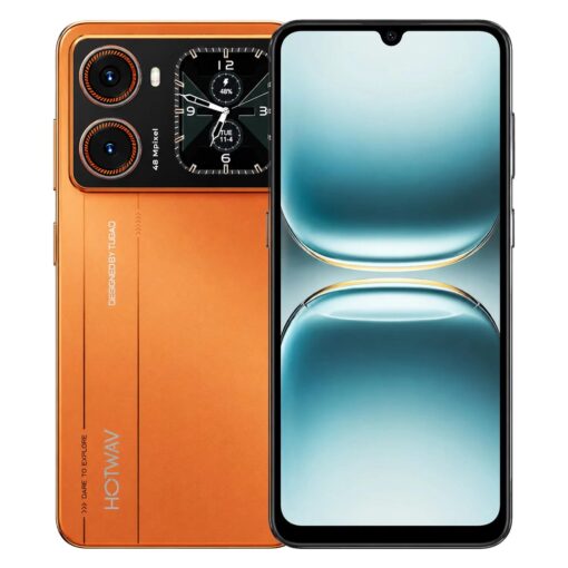 Smartphone Hotwav X100 GT 256GB 8GB RAM Dual SIM Pantalla 6.9" - Naranja