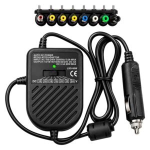 FONTE UNIVERSAL P/NOTEBOOK 8 CONECTORES 12-24V 120W PARA CARRO - Imagen 4