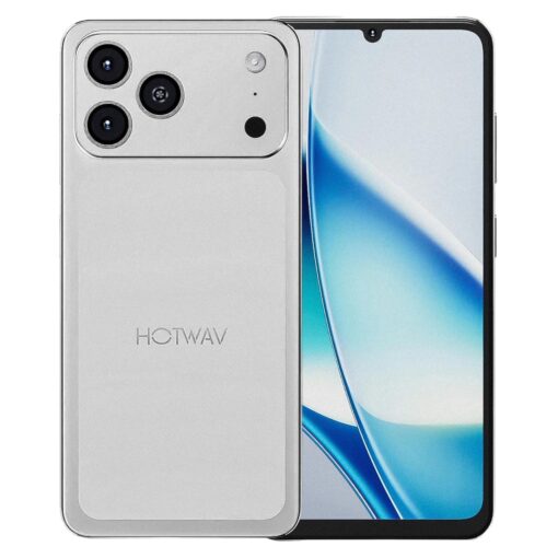 Smartphone HOTWAV A17 PRO MAX DS/128GB/4 6.8" 48MPX SILVER GLOBAL