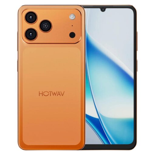 Smartphone Hotwav A17 Pro Max Global 128GB 4GB RAM Dual SIM Pantalla 6.75" - Naranja