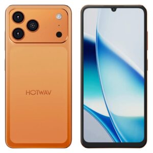 Smartphone Hotwav A17 Pro Max Global 128GB 4GB RAM Dual SIM Pantalla 6.75" - Naranja - Imagen 4