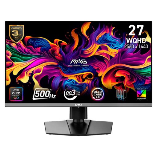Monitor Gamer MSI MAG 272QP 27" Quad HD 240Hz OLED - Negro