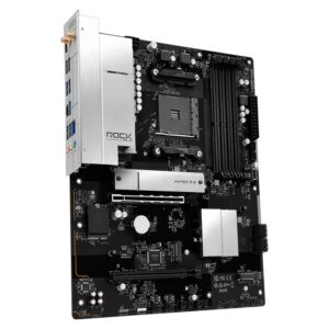 Placa Madre ASRock B550 Rock WiFi DDR4 Socket AM4 Chipset AMD B550 Micro ATX - Imagen 3