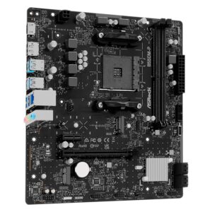Placa Madre ASRock B550M-P DDR4 Socket AM4 Chipset AMD B550 Micro ATX - Imagen 3