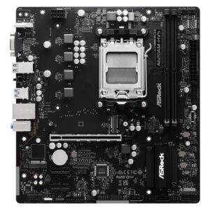 Placa Mãe ASRock A620AM-HVS DDR5 Socket AM5 Chipset AMD A620A Micro ATX - Imagen 2