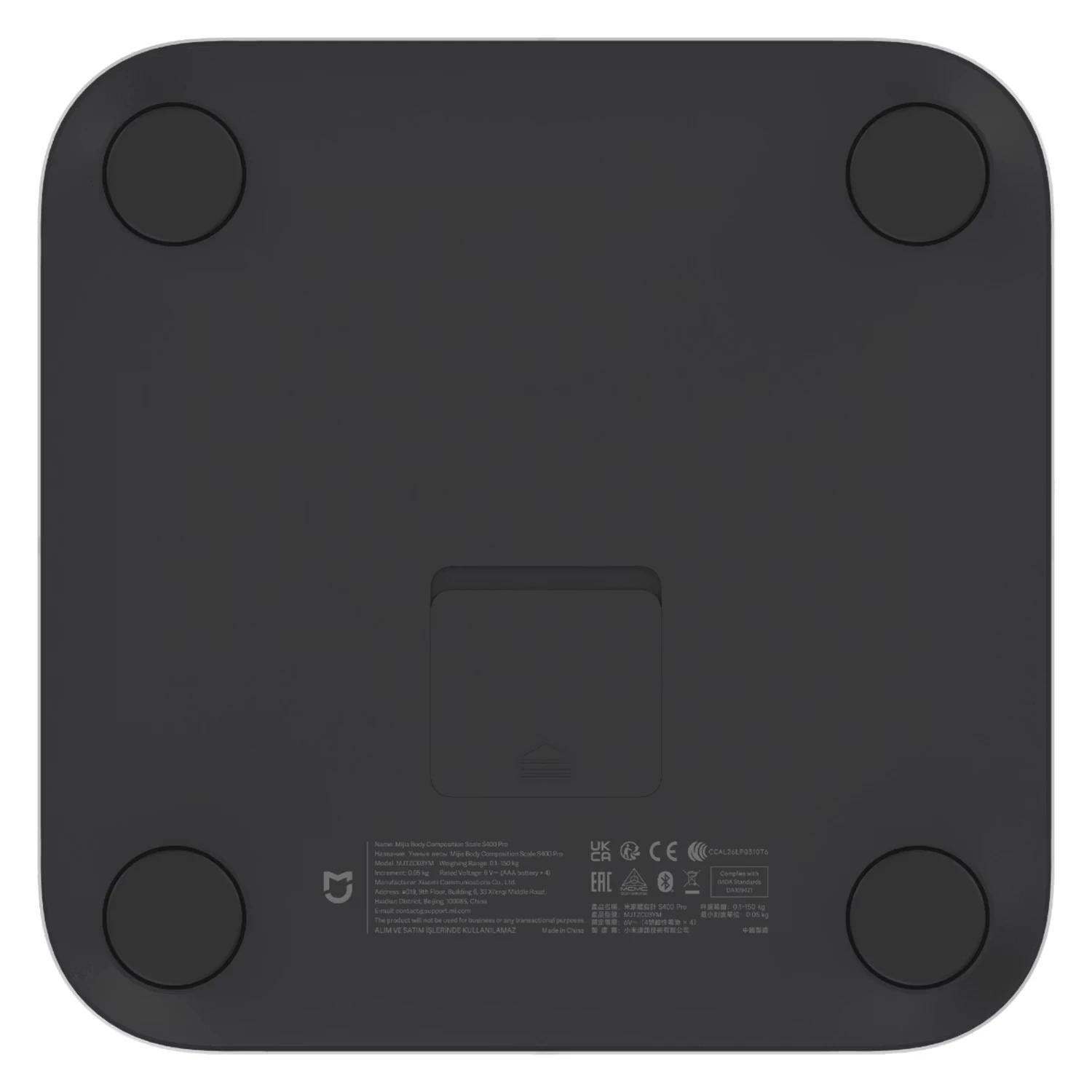 Balanza DIG XIAOMI MI BODY COMPOSITION SCALE S400 PRO BHR096UGL - Imagen 4