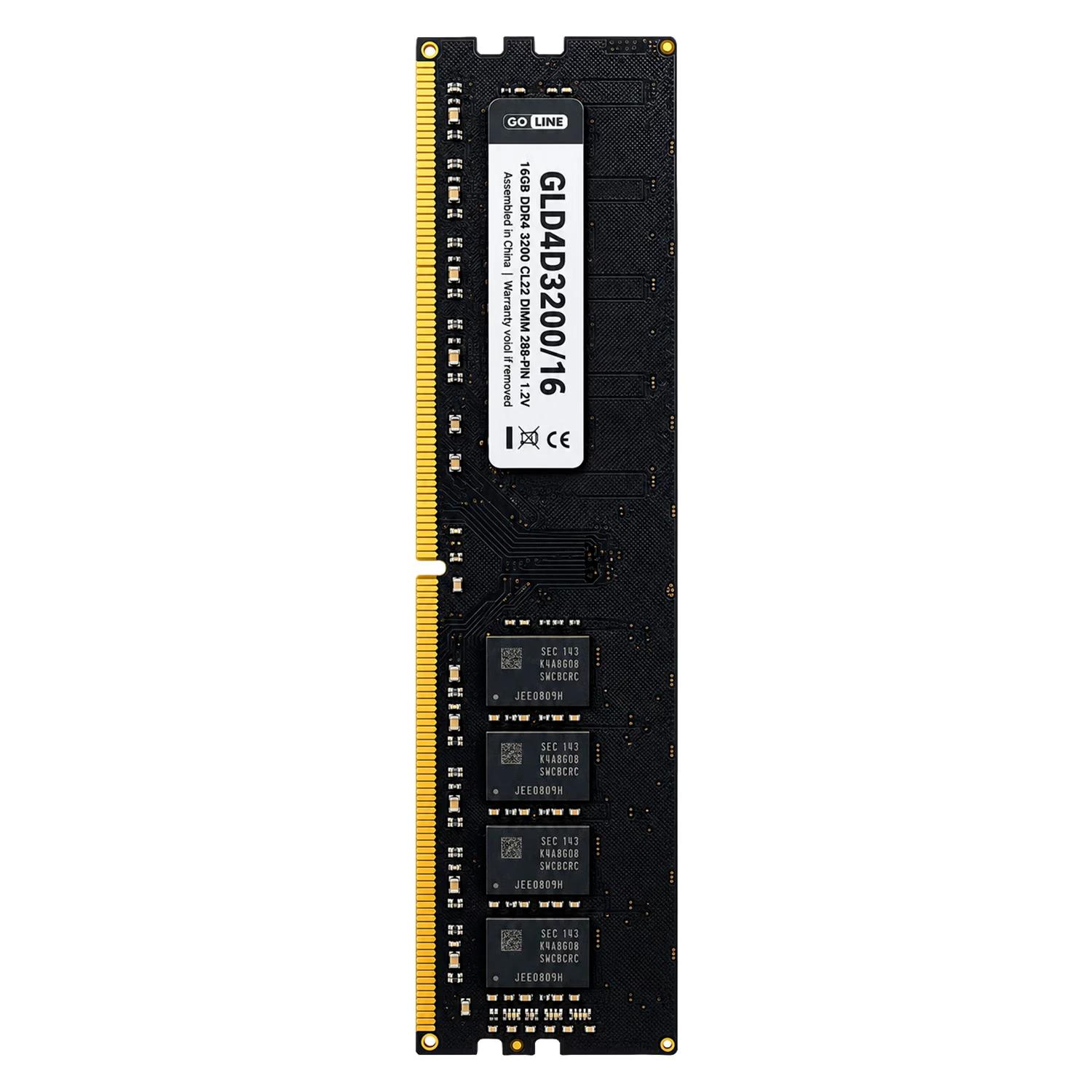 Memória RAM Goline 16GB DDR4 3200 MHz - GLD4D3200/16 - Imagen 3