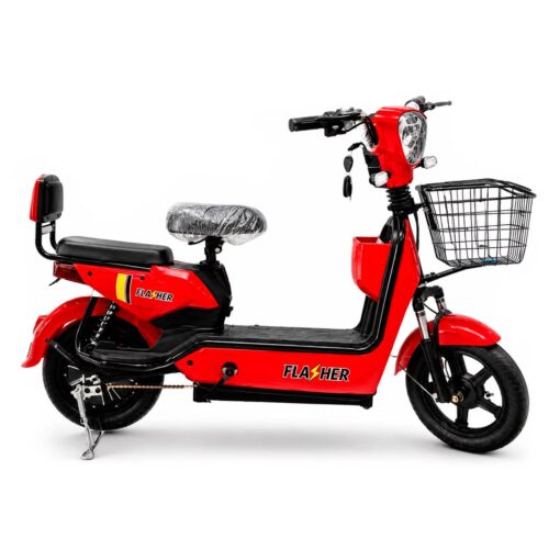 Moto Elétrica Flasher Autopropelid 500W 14" LED - Rojo