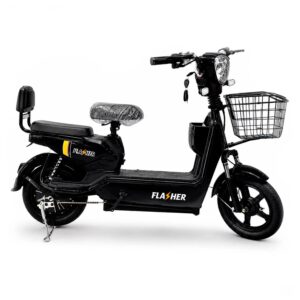 Moto Elétrica Flasher Autopropelid 500W 14" LED - Negro