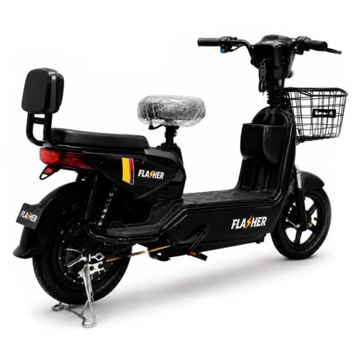 Alternative view of Moto Elétrica Flasher Autopropelid 500W 14" LED - Negro