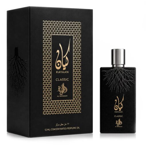 Perfume em Óleo Al Wataniah Kayaan Classic Concentrado Unissex 12ml