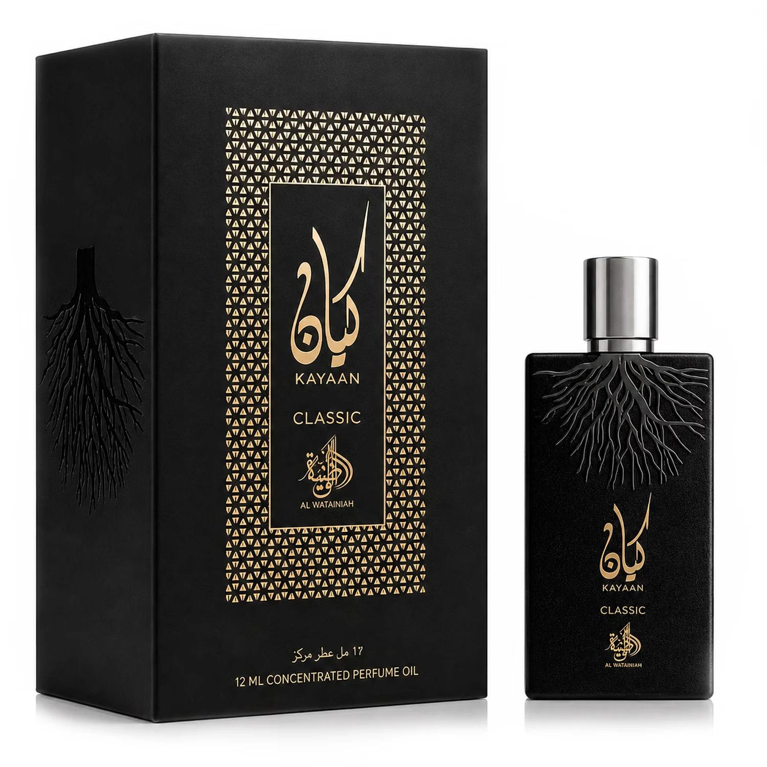 Perfume em Óleo Al Wataniah Kayaan Classic Concentrado Unissex 12ml