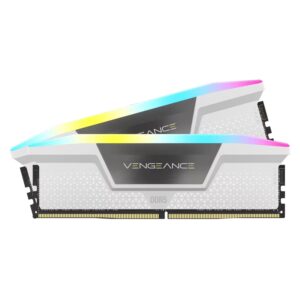 Memoria RAM Corsair Vengeance RGB 32GB (2x16GB) DDR5 6000 MHz - CMH32GX5M2D6000Z38W - Imagen 4